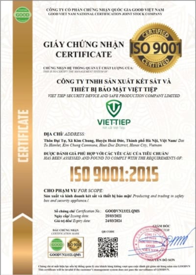 Viet Tiep 9001 2015