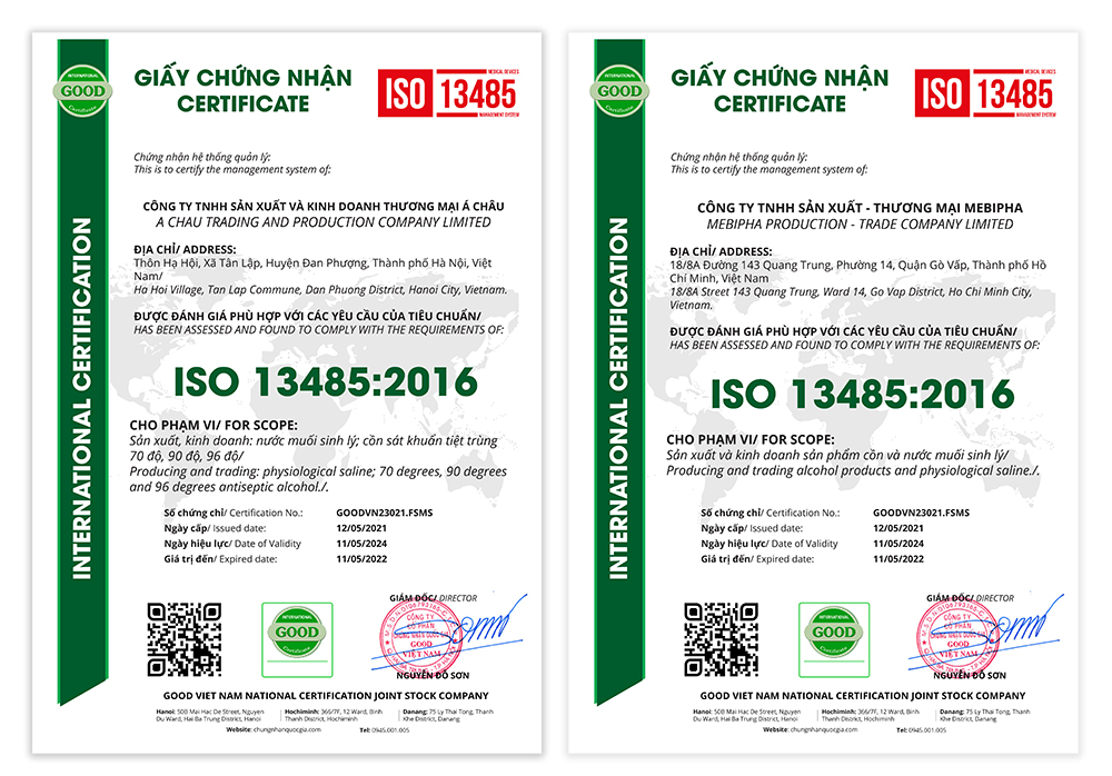 Chứng Nhận ISO 13485 - Hệ Thống Quản Lý Thiết Bị Y Tế