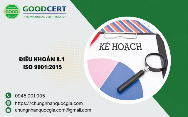 Điều khoản 8 trong tiêu chuẩn ISO 9001