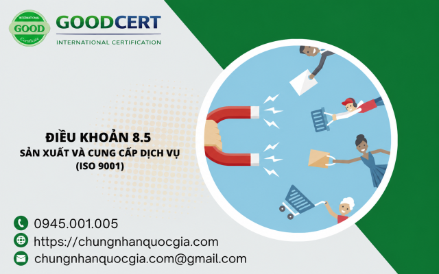 Điều khoản 8 trong tiêu chuẩn ISO 9001