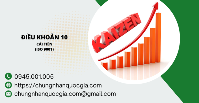 điều khoản 10 iso 9001