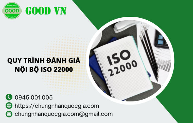 quy trình đánh giá nội bộ iso 22000