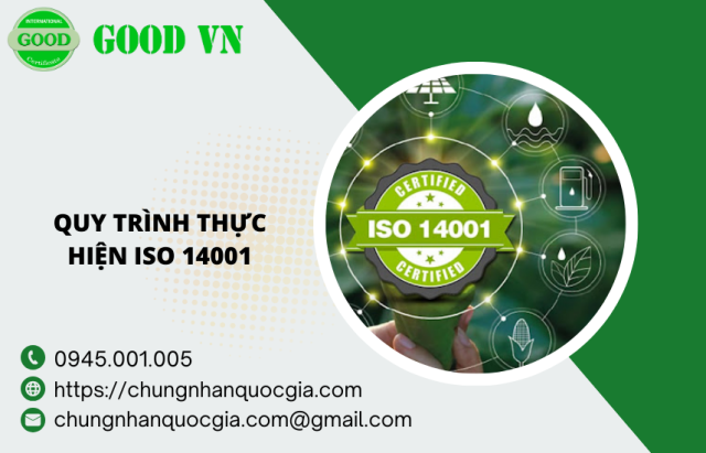 quy trình thực hiện iso 14001