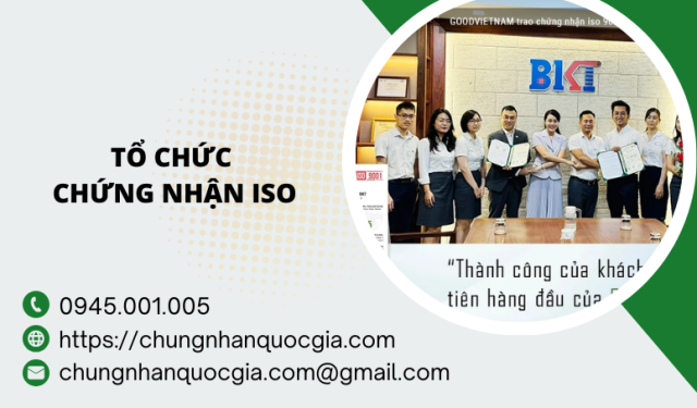 đơn vị chứng nhận iso good việt nam