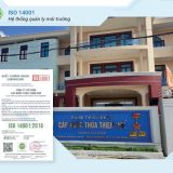 iso 14001 cong ty co phan cap nuoc thua thien hue