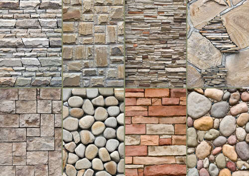 Different,Types,Of,Masonry.building.stone,Ornament