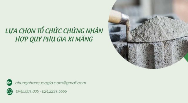 to chuc nhan hop quy phu gia xi mang