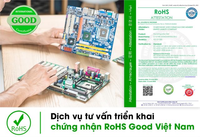 dịch vụ tư vấn triển khai rohs