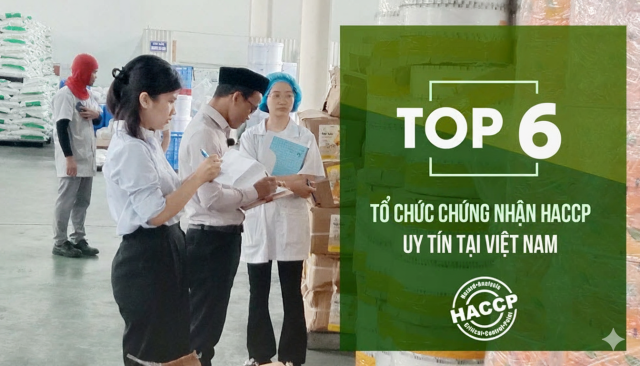 Top 6 tổ chức chứng nhận haccp
