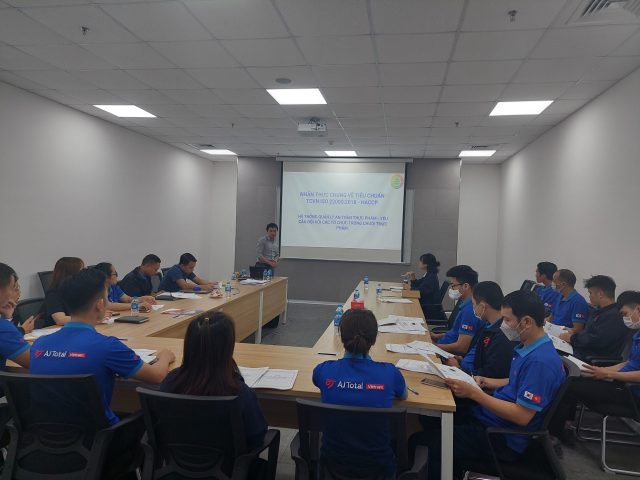 Chuyên gia Goodvn đào tạo HACCP tại doanh nghiệp