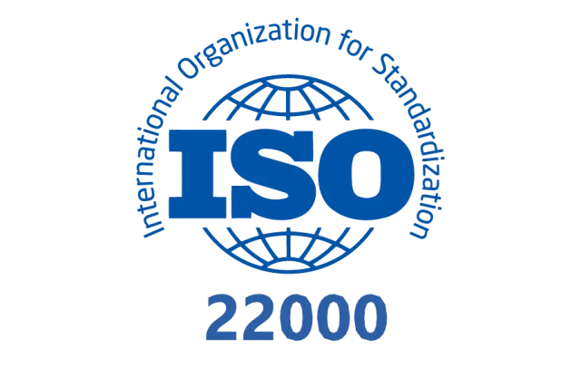 logo iso 22000 tieu chuan