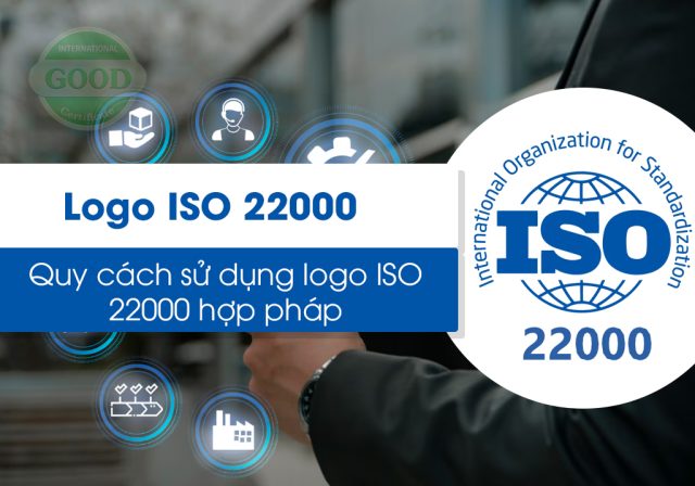 logo iso 22000 và quy cách sử dụng