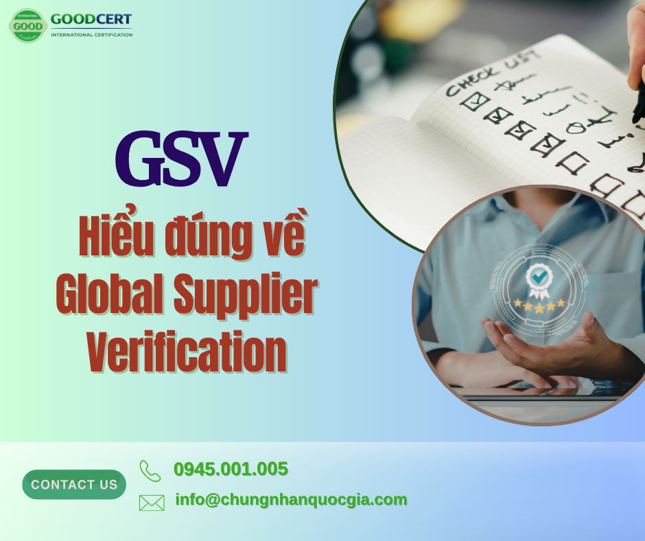 Gsv Program GSV là gì? Hiểu đúng về Global Supplier Verification