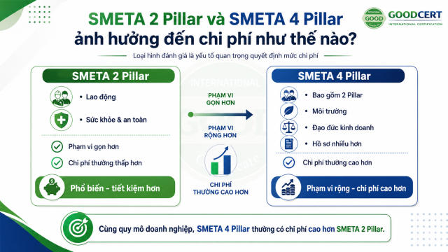 smeta 2 pilla va smeta 4 pillar ảnh hưởng đến chi phí như nào