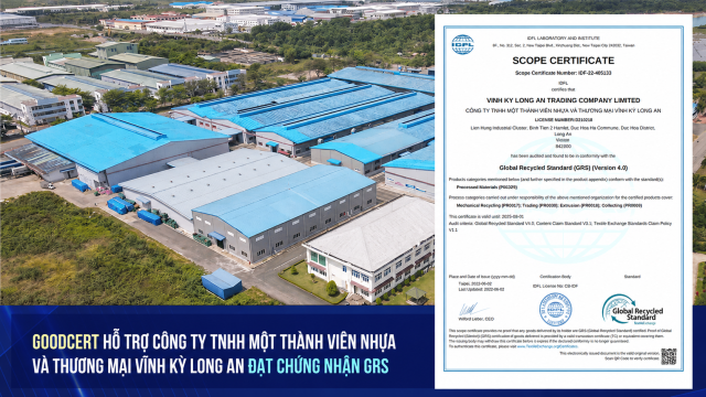 Chứng nhận GRS Global Recycled Standard